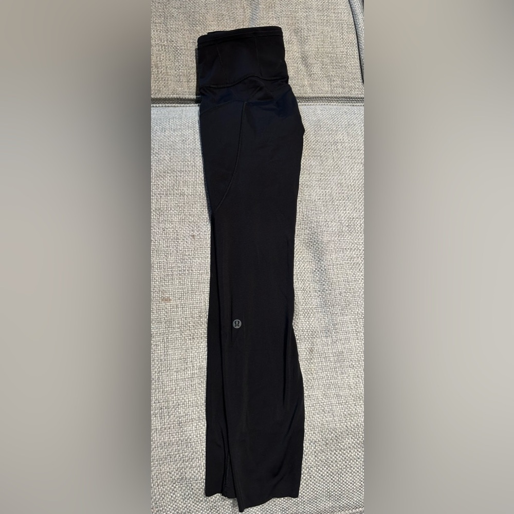 Lululemon Fast and Free High-Rise Tight 28” Pockets Black Size 4